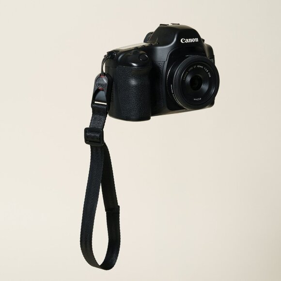 COMBO - Camera Wrist & Neck Strap SILVER & BLACK w/ Peak Design Anchors - Picture 4 of 12